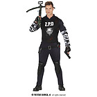Costume Adulto Polizia "Zombie Police Department" Taglia 52-54 L (79763)