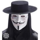 Set Vendetta anonymous maschera e cappello  (6770)