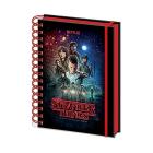 Stranger Things: One Sheet Metallic Cover A5 Wiro Notebook Quaderno