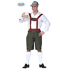 Costume Lederhosen Uomo Tirolese Taglia L (80782)