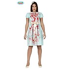 Costume Donna Gemella Assassinata Fantasma Taglia M (88785)