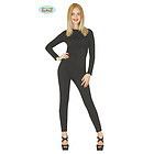 Tuta Accademico Nero Donna In Spandex Taglia S-M (80786)