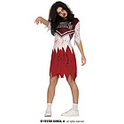 Costume Adulta Da Giocatrice Di Rugby Zombie Taglia 38-40 M (79793)