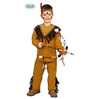 Costume Indiano D'america Bambino Taglia 7-9 Anni (82794)