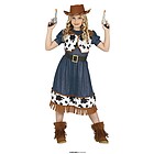 Costume Da Cowgirl Per Bambine Taglia 10-12 Anni (77795)