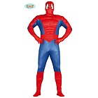 Costume Uomo Supereroe Muscoloso Taglia L (80797)