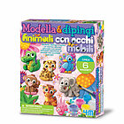 Modella & Dipingi Animali Con Occhi Mobili (04800)