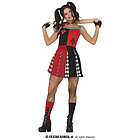 Costume Cheerleader Pericolosa Adulta Taglia 38-40 M (79801)