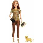 Barbie Fotoreporter con Cucciolo di Leone National Geographic (GDM46)