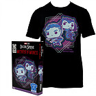Marvel: Doctor Strange In The Multiverse Of Madness - Boxed Tee - Dr. Strange E Scarlet Witch (T-Shirt L)