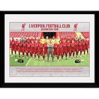 Liverpool: Team 18/19 (Stampa In Cornice 30x40cm)