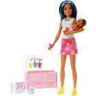 Barbie Skipper Babysitter Pappa e Nanna Playset (HJY34)