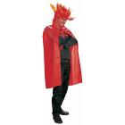 Mantello rosso con collo alto115 cm (3584)