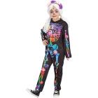 Costume Catrina Fiori Felici (S8984-Xs) 5-6 anni