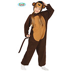 Costume Scimmia Scimmietta Bambino Bambina Taglia 5-6 Anni (85849)