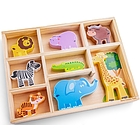 Animali Safari In Box Legno (11851)