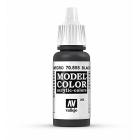 Colore Acrilico Opaco nero Black Glaze 17 ml (70855)