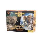 Double Excavation Kit Triceratopo e Mammut