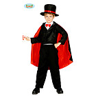 Costume Mago Illusionista Prestigiatore Bambino Taglia 5-6 Anni (85891)