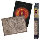 Abydco722 - Lord Of The Rings - Eye & Map - Set 2 Chibi Poster (52x38)