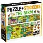 Puzzle + Stickers the Farm (MU59087)