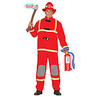 Costume Uomo Pompiere Vigile Del Fuoco Taglia M (84913)