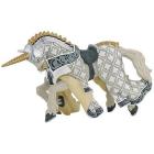 Cavallo cavaliere maestro d'armi criniera unicorno (39916)