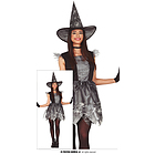 Costume Strega D'argento Ragazzi Taglia 14-16 Anni (77917)