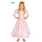 Costume Rosa Principessa Bambina Taglia 7-9 Anni (85918)