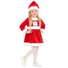 Miss Santa (Vestito, Cappello) (80 Cm / 6-12 Months)