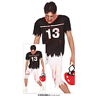 Costume Quarterback Zombie Ragazzi Taglia 14-16 Anni (77924)