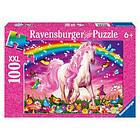 Puzzle 100 Cavallo Glitter