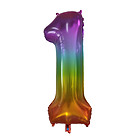 Palloncino arcobaleno n 1 90 cm (22931)