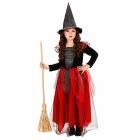 Costume strega 8-10 anni (vestito e cappello)