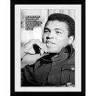 Muhammad Ali: Courageous (Stampa In Cornice 30x40 Cm)