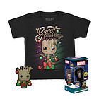 Funko Pop - Guardians of the galaxy - Holiday Groot con t-shirt taglia 8-9 anni