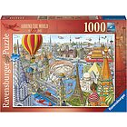 Giro del mondo in 80 giorni - Puzzle 1000 pezzi (16961)