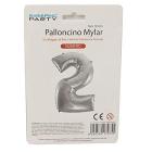 Palloncino Cm.101 N. 2 Col. Argento