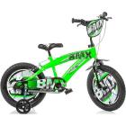 Dino Bikes - Bici 14'' Verde