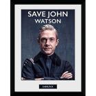 Sherlock: Save John Watson (Stampa In Cornice 30x40 Cm)