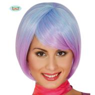 Parrucca Caschetto Azzurra Sfumata Viola Alta Qualit? (4001)
