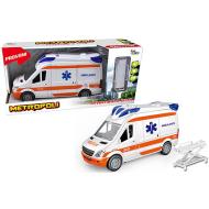 Ambulanza Con Barella Luci e Suoni
