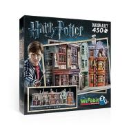 Harry Potter - Diagon Alley (Puzzle 3D 450 Pz)
