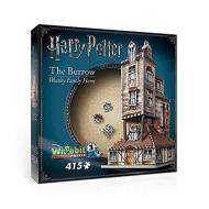 Harry Potter - The Burrow - Weasley Family Home (Puzzle 3D 415 Pz)