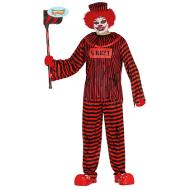 Costume Uomo Pagliaccio Detenuto Assassino Bambino Taglia L (88011)