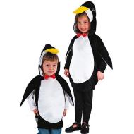 Costume pinguino tg. unica (II-III) 1-3 anni (61016)