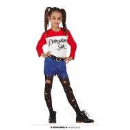 Costume Pazza Pericolosa Bambina 10-12 Anni (77018)