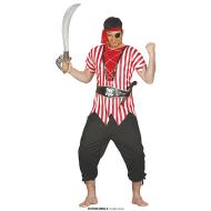 Costume Pirata D'oltremare Adulto Taglia M 48-50 (80022)