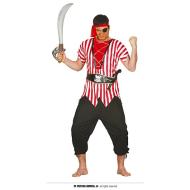 Costume Pirata Mozzo D'oltremare Uomo Taglia L (80024)