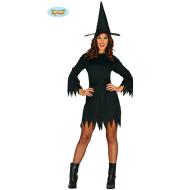 Costume Donna Strega Nera Taglia L (80026)